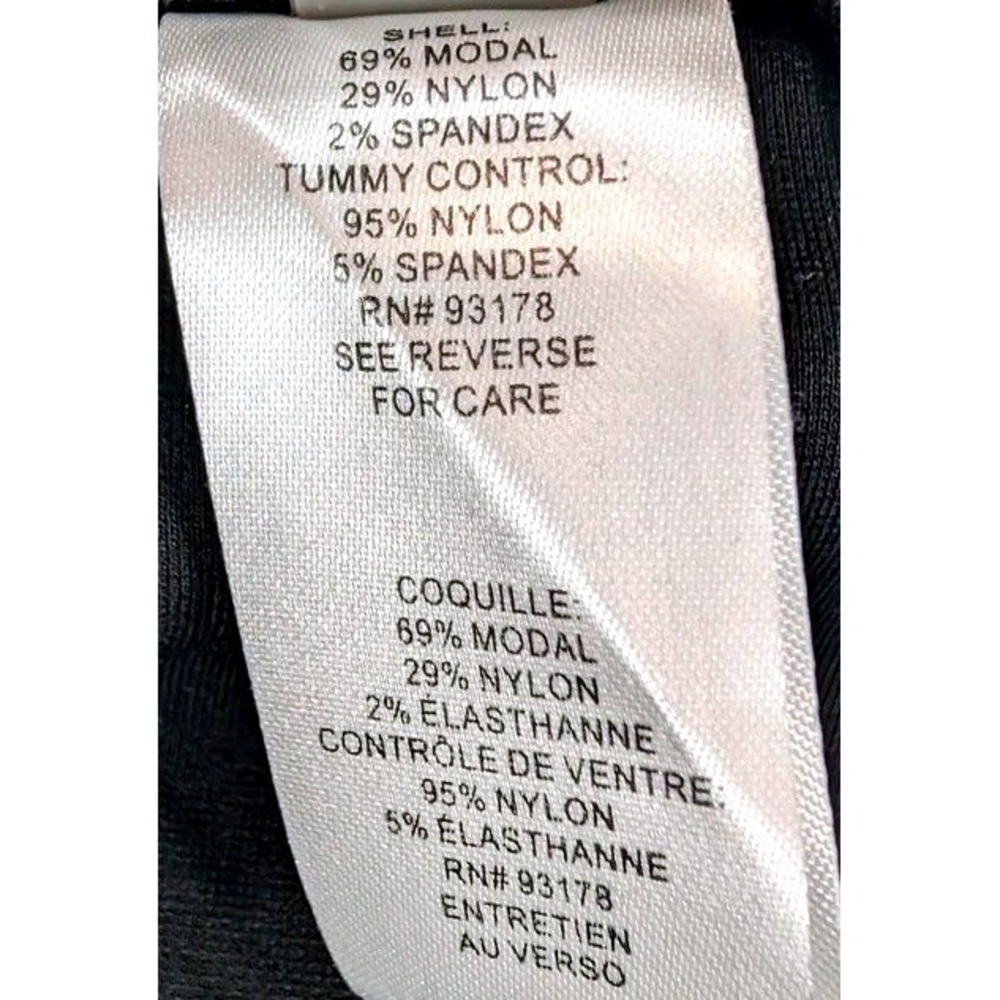 Tahari Tummy Control Pencil Skirt Black Modal Stretch Workwear Size Large ~ NWT - Picture 8 of 13